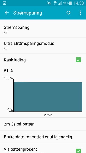 Velg Strømsparing