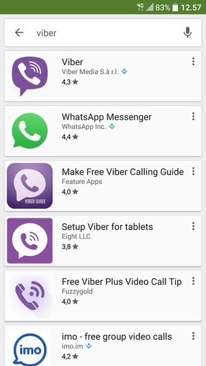 Velg app