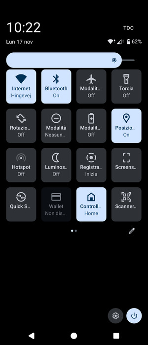 Seleziona Internet