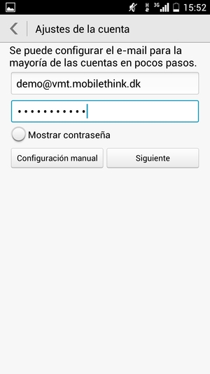 Introduzca su Dirección de correo electrónico y Contraseña. Seleccione Siguiente