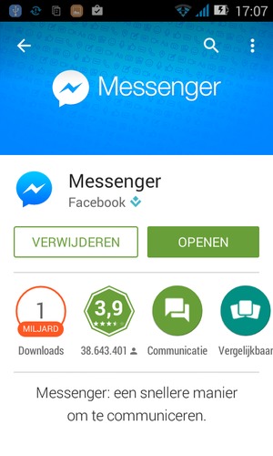Selecteer OPENEN