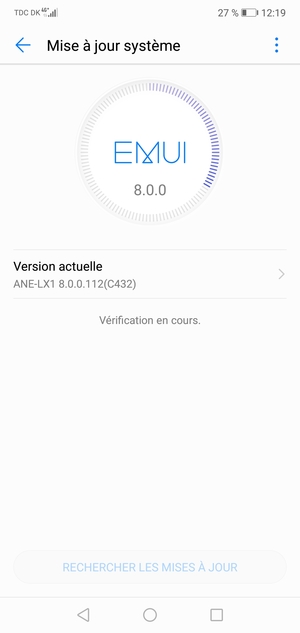 Veuillez attendre la fin de la recherche