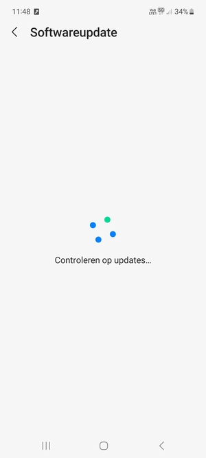 Wacht tot de zoekopdracht beëindigd is