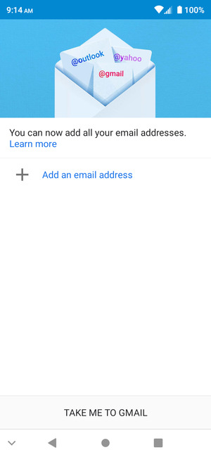 Select Add an email address