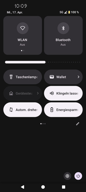 Schalten Sie Energiesparmodus ein