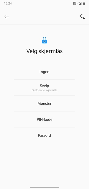 Velg Mønster