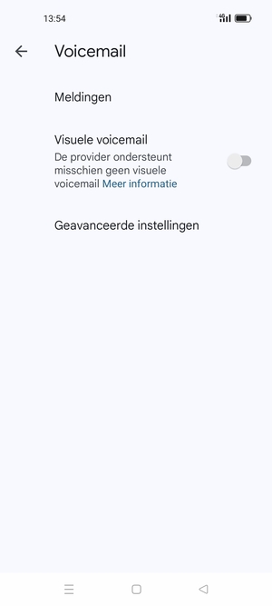 Selecteer Geavanceerde instellingen