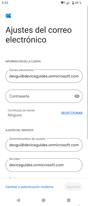 Introduzca su contraseña