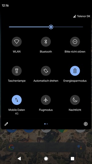 Wählen Sie die Einstellungen-Taste