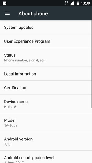 Select System updates
