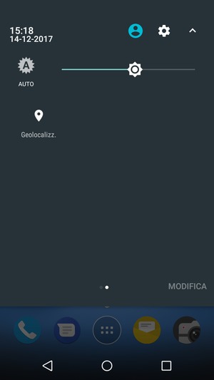 Disattiva Geolocalizz.