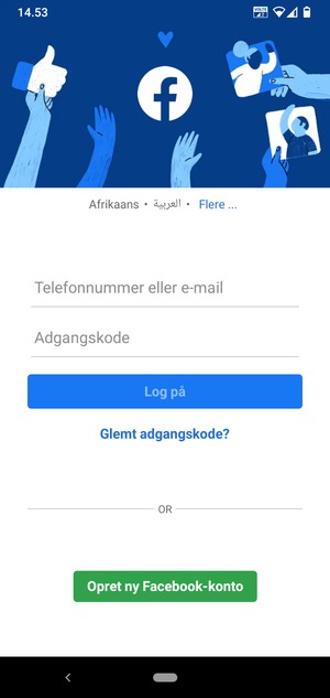 Din app er klar til brug