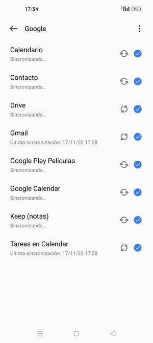 Sus contactos de Google ahora se sincronizarán a su Realme