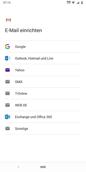 Wählen Sie Sonstige