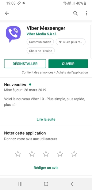 Sélectionnez OUVRIR