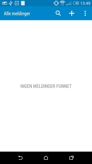 Velg menyknappen
