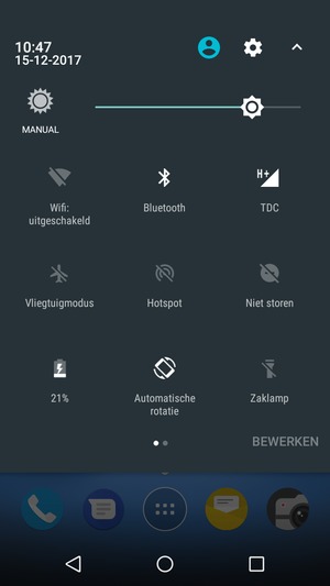 Selecteer Bluetooth