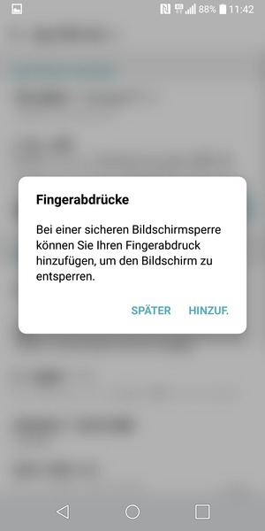 Wählen Sie SPÄTER