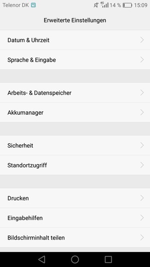 Wählen Sie Akkumanager
