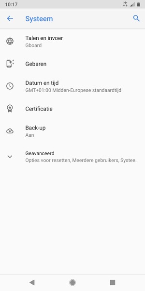 Selecteer Geavanceerd