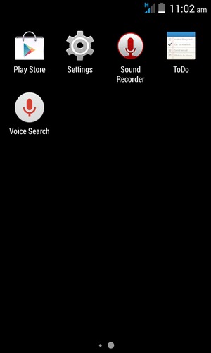 Scroll to and select Settings
