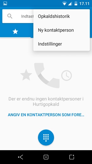 Vælg Indstillinger