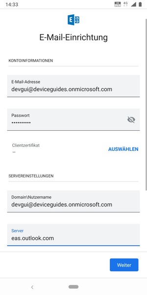 Geben Sie Ihre Passwort ein