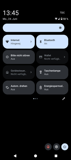 Wählen Sie Internet