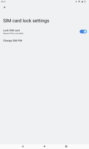 Select Change SIM PIN