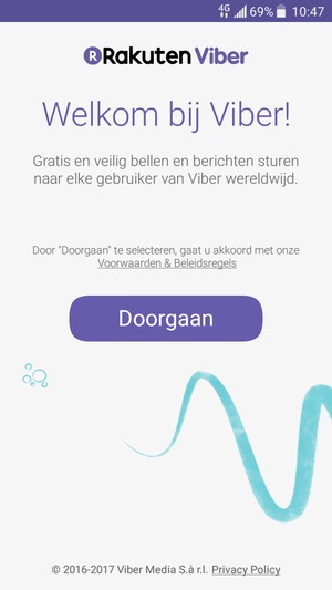 Uw app is klaar voor gebruik