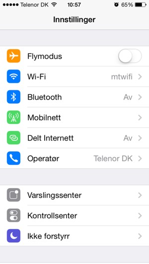 Velg Mobilnett