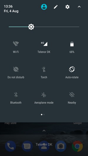 Select the Settings button
