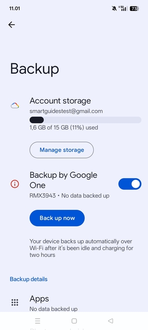 Select Account storage