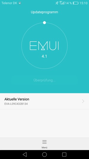 Warten Sie, bis die Suche abgeschlossen ist