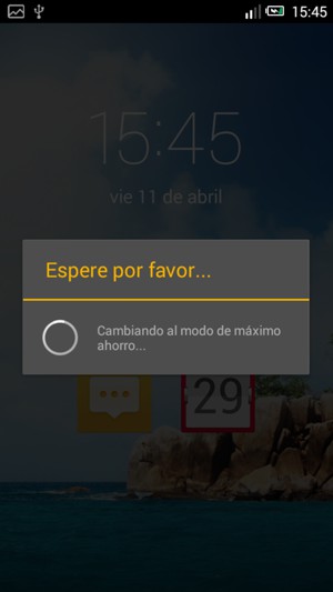 Espere a que finalice el proceso