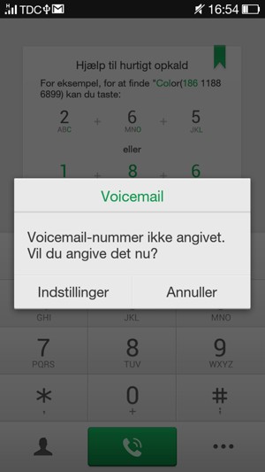 Vælg Indstillinger
