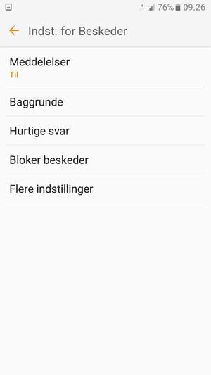 Vælg Flere indstillinger