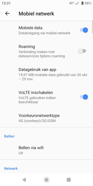 Scroll naar beneden