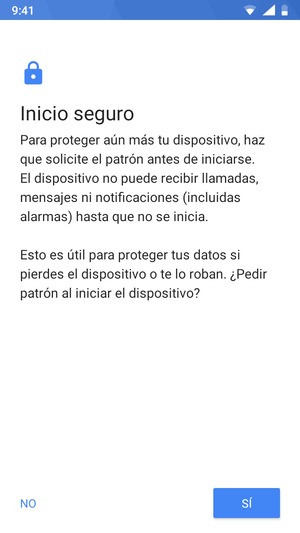 Seleccione la opción deseada