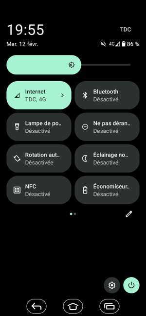 Sélectionnez Économiseur de batterie