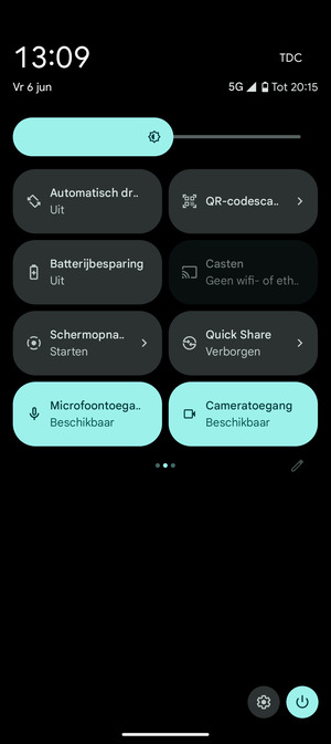 Selecteer Batterijbesparing