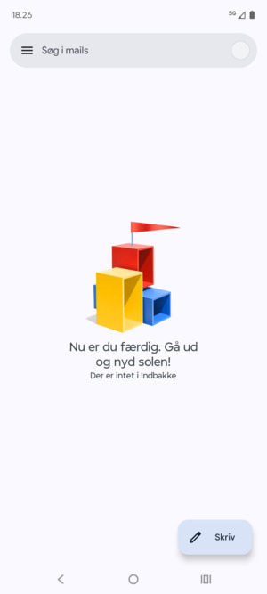 Din Hotmail er klar til brug