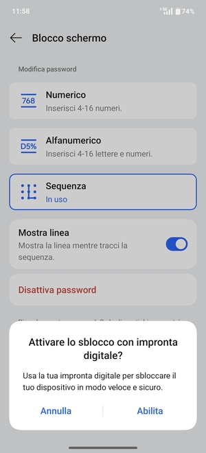 Seleziona la tua opzione preferita