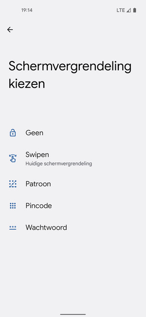 Selecteer Patroon