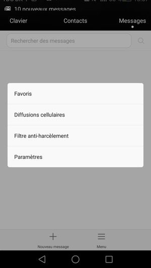 Sélectionnez Paramètres