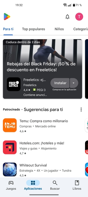Seleccione Buscar