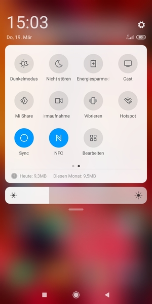 Schalten Sie Energiesparmodus ein