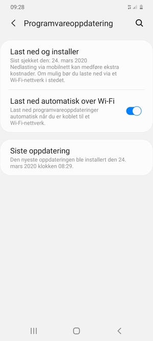 Velg Last ned og installer