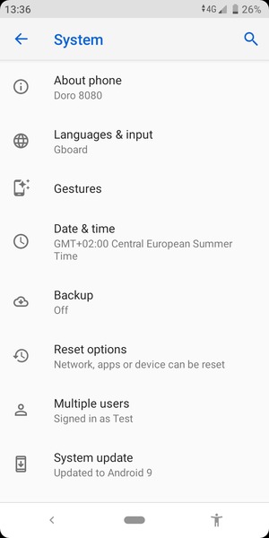 Select Backup