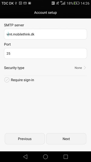 Uncheck the Require sign-in checkbox and select Next